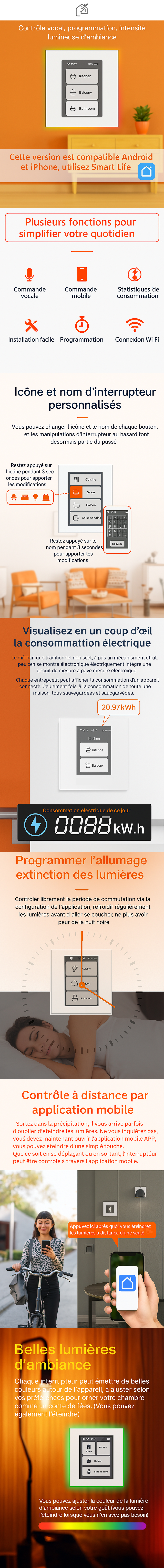LANBON MagicPanel LCD Wifi TUYA Smart Switch 1