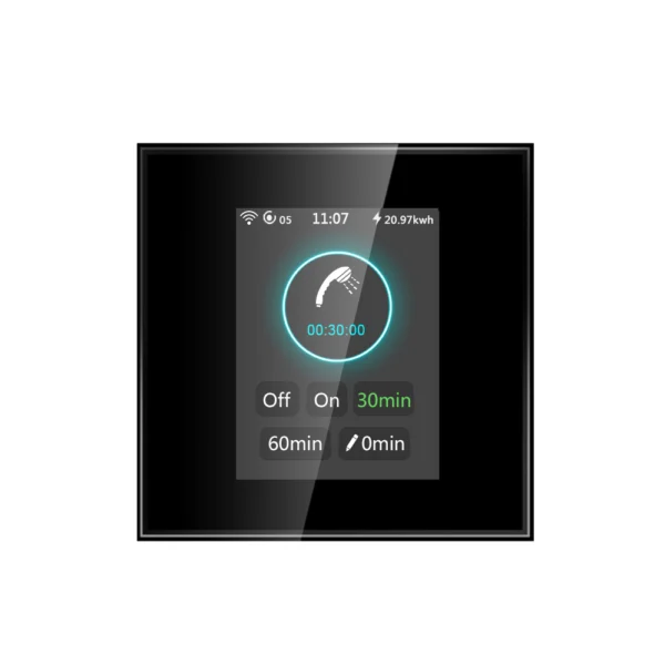 L0 Interrupteur intelligent de chauffe-eau LCD – Image 3
