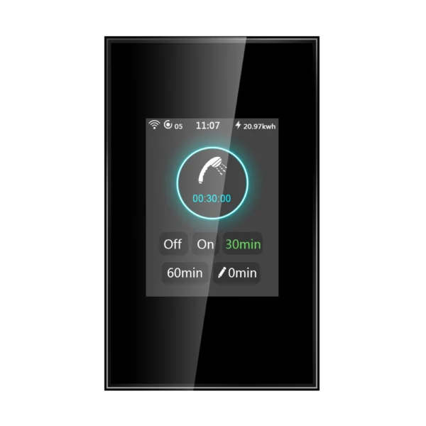 L0 Interrupteur intelligent de chauffe-eau LCD – Image 5