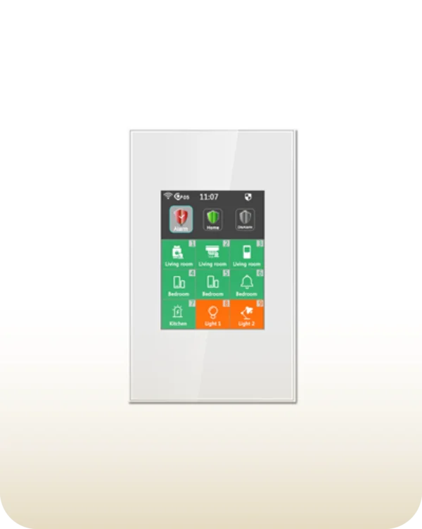Interrupteur intelligent avec alarme LCD L0