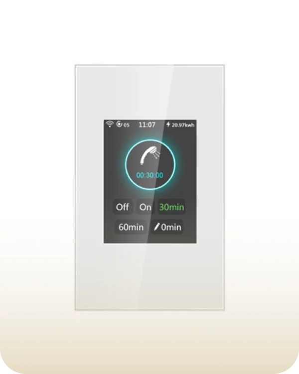 L0 Interrupteur intelligent de chauffe-eau LCD